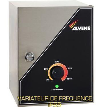 Alvène - Coffret Variateur de fréquence IP55 - Potentiomètre et CdP en  façade - Le Shopping du Chef