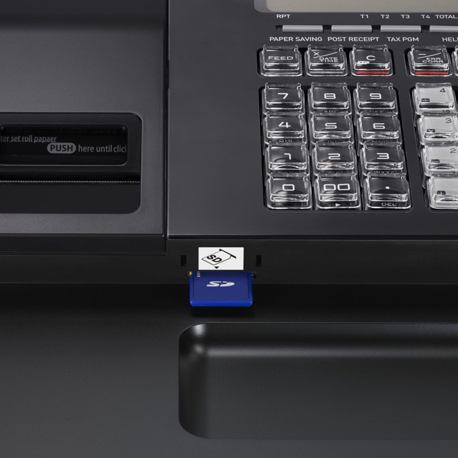 Lot Caisse enregistreuse CASIO SE-S100 avec tiroir intégré