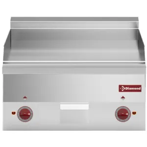 Plancha professionnelle gaz lisse 2 zones DIAMOND profondeur 600mm G60/PL6T-N