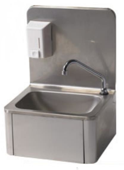 Lave-mains mobile avec distributeur de savon ou désinfectant