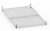 Grille de fond de cuve Place directement sur le fond de cuve pour viter tout contact direct du produit avec le fond de cuve. Les aliments sont ensuite chargs sur la grille.