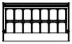 Combinaison de bacs 360x250x80mm 14 bacs de 501x36mm