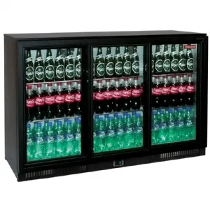 Arrire-bar 3 portes vitres coulissantes DIAMOND en stock TABS3/D-R2_STOCK