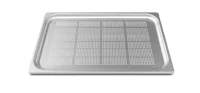 Plaque en inox perfore pour cuissons  la vapeur GN 1/1, GN 2/1 FORO.STEEL20