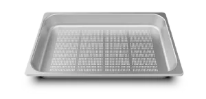 Plaque en inox perfore pour cuissons  la vapeur GN 1/1, GN 2/1 FORO.STEEL65 TG830